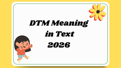 DTM Meaning in Text