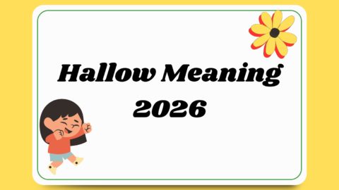 Hallow Meaning