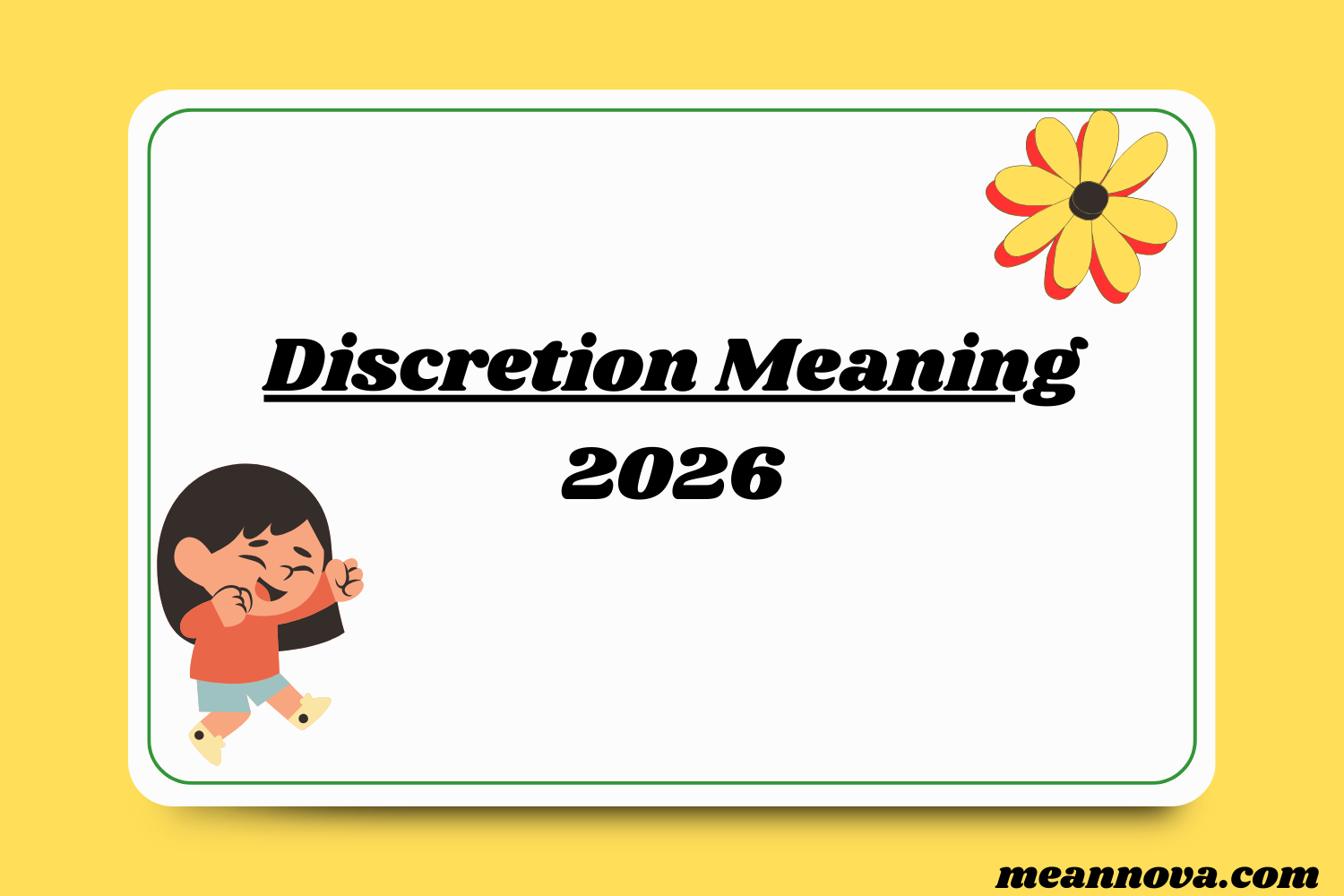 Discretion Meaning A Complete Guide to Understanding 2026