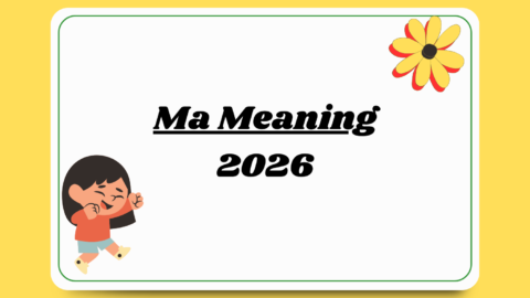 Ma Meaning