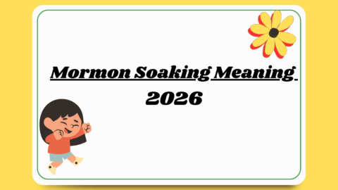 Mormon Soaking Meaning