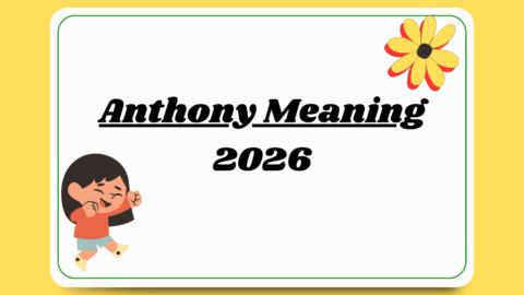 Anthony Meaning