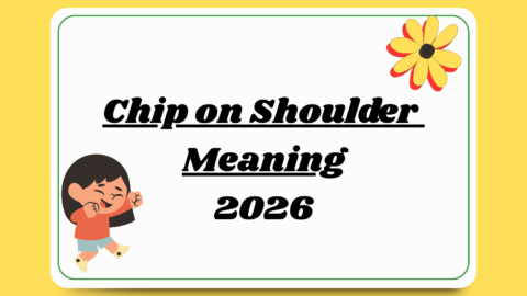 Chip on Shoulder Meaning