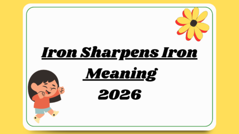 Iron Sharpens Iron Meaning