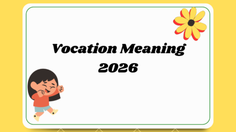 Vocation Meaning